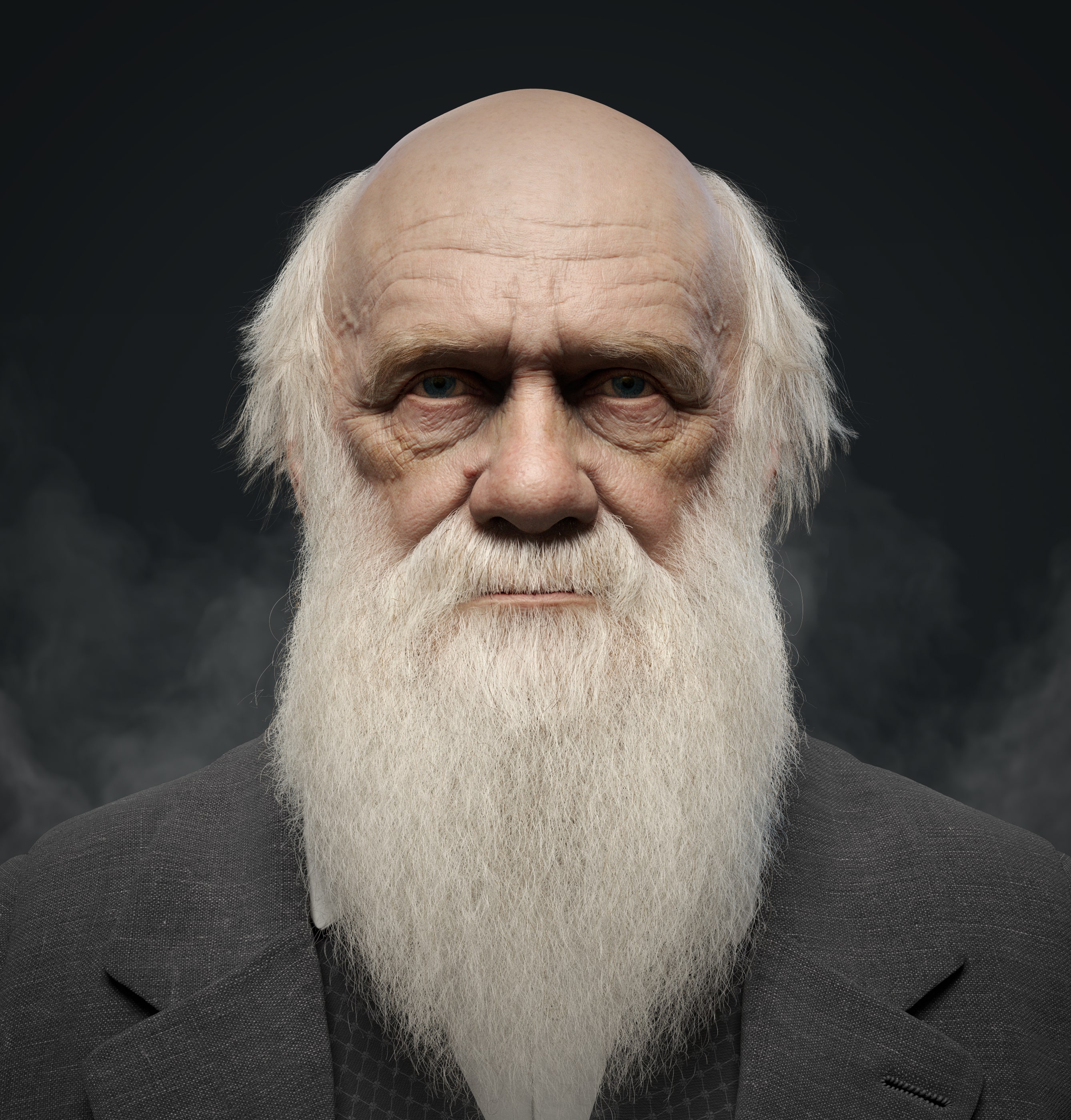 Charles Darwin 3D Model
