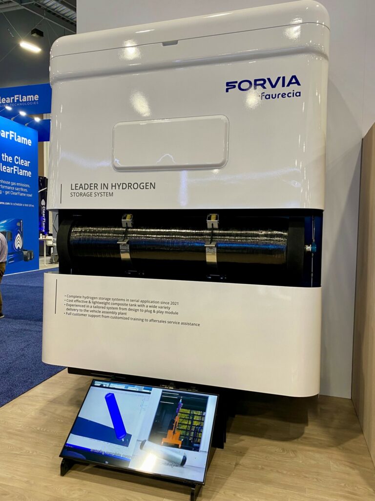 Forvia's hydrogen storage system