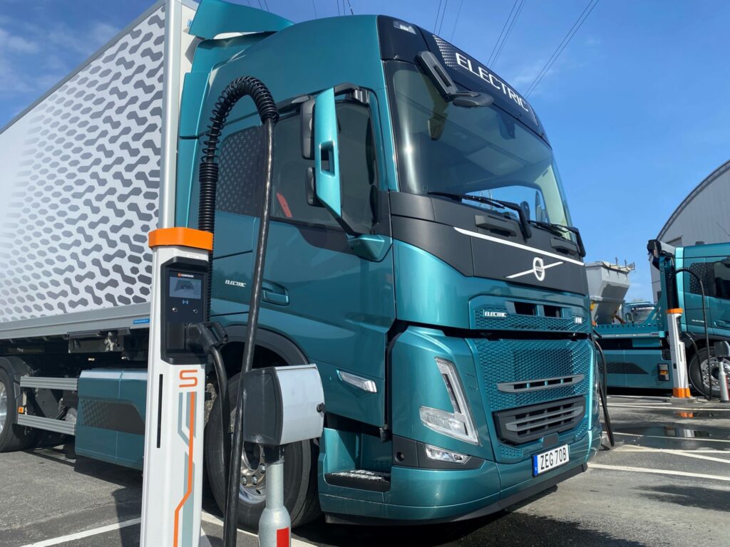 Volvo electric truck